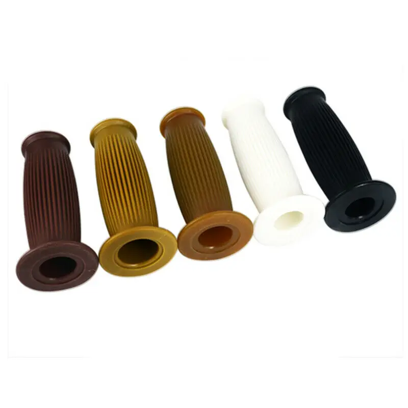 1 &quot25 мм винтажная ретро полоса мягкая резиновая рукоятка для мотоцикла Руль