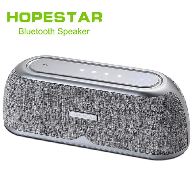 HOPESTAR A4 Настольный bluetooth динамик высокой мощности высококачественный беспроводной динамик HIFI подарок сенсорный NFC