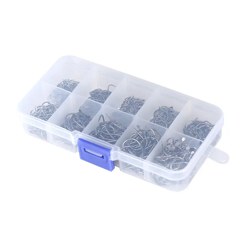 Рыболовные крючки из высокоуглеродистой стали 100/150/300 шт./кор. рыболовные