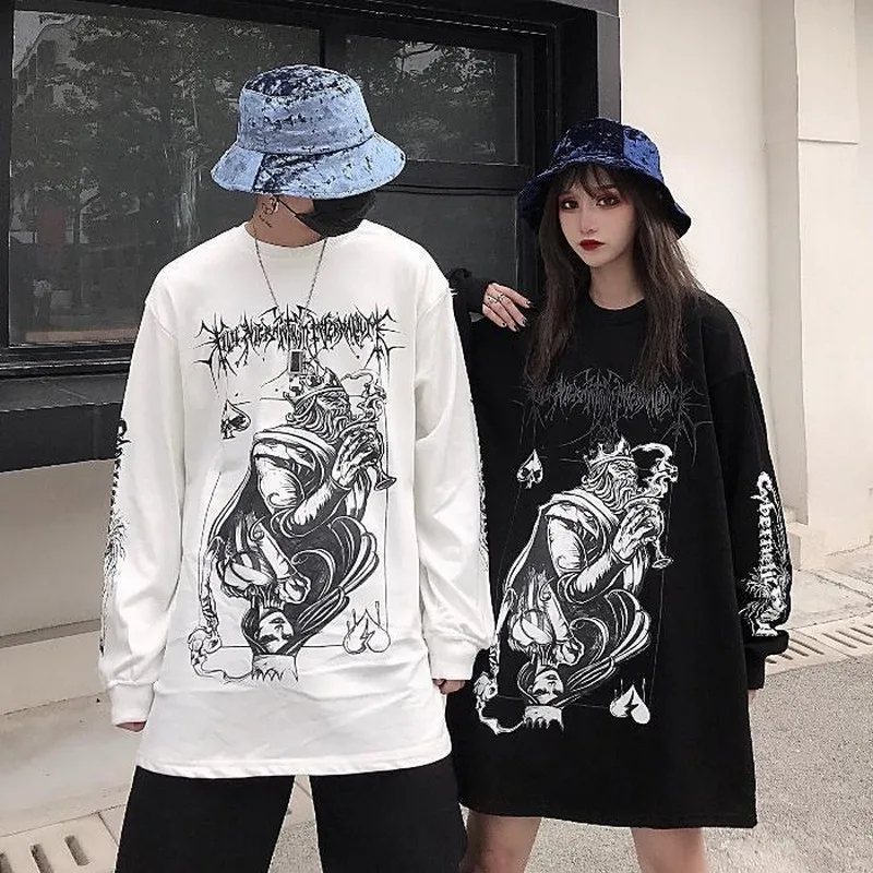 NiceMix новая стильная футболка с рисунком Фараона топы Повседневная Уличная одежда