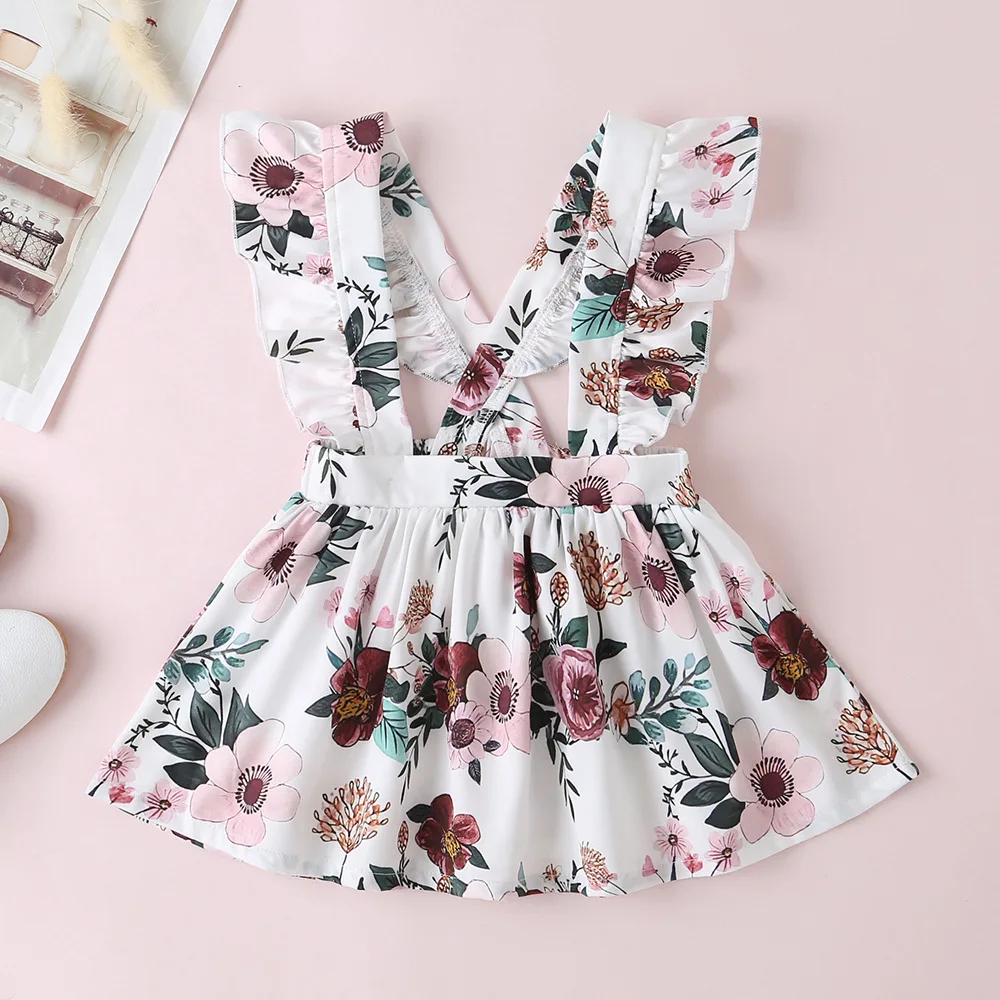 Зимнее платье для девочек 2020 милое летнее повседневное красное Хлопковое