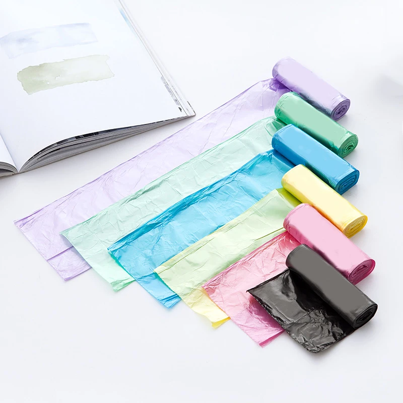 100 шт./компл. мешки для мусора бытовые одноразовые пластиковые кухни отеля 45x50 см