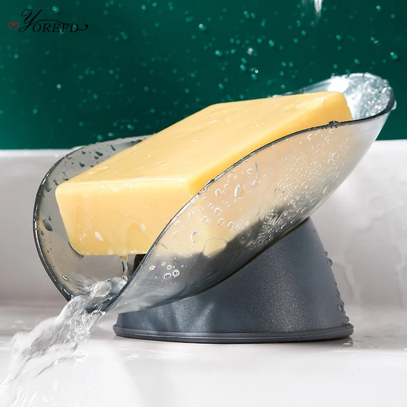 Дренаж OYOREFD для ванной комнаты держатель мыла креативная Коробка в виде листьев