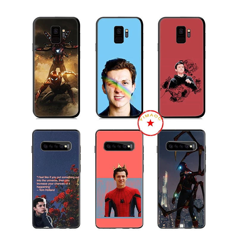 Мягкий Силиконовый Чехол Tom Holland Spider Man для Samsung Galaxy A50 A70 A60 A40 A30 A20 A10 M10 M20 M30 M40 |