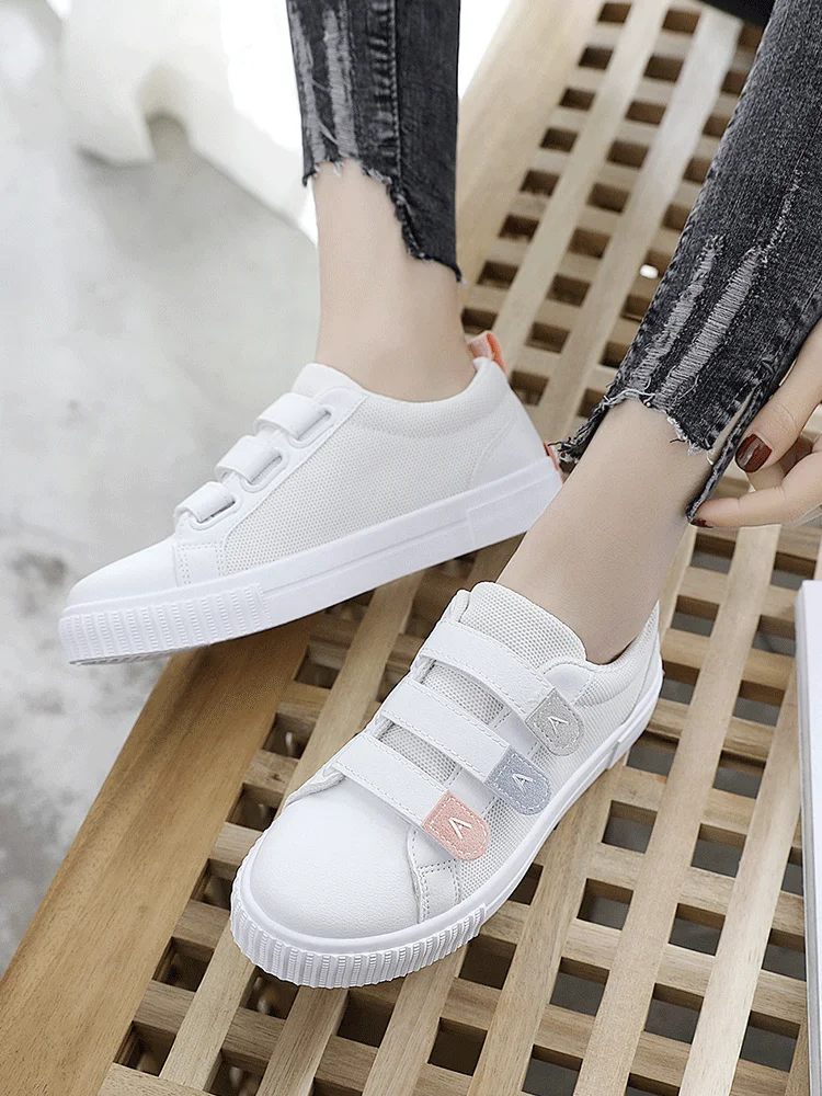 Новинка 2019 года модная женская обувь повседневные кроссовки из искусственной