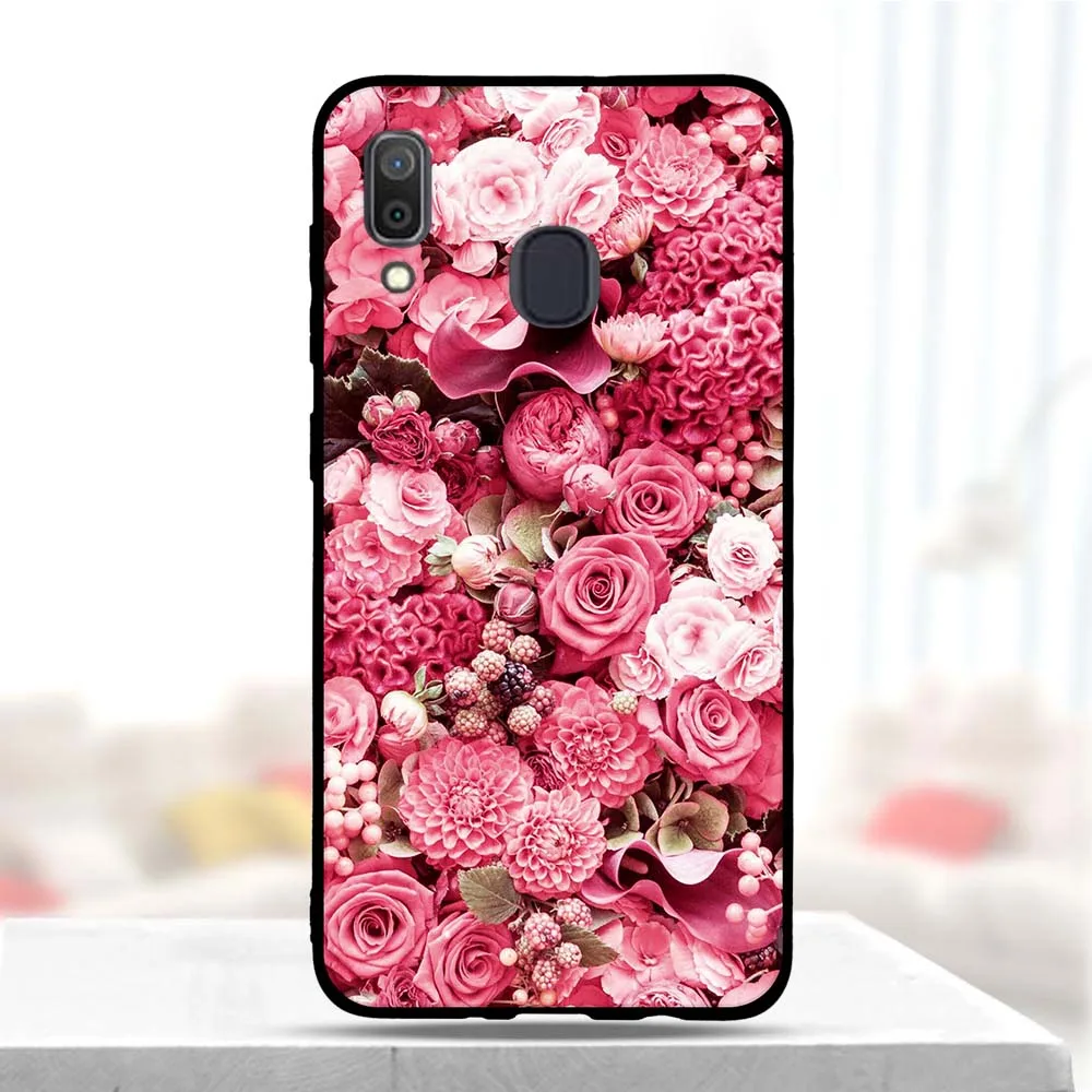 Чехол для Samsung Galaxy A30 силиконовый мягкий ТПУ защитный чехол телефона A305F A305 A 30 SM A20