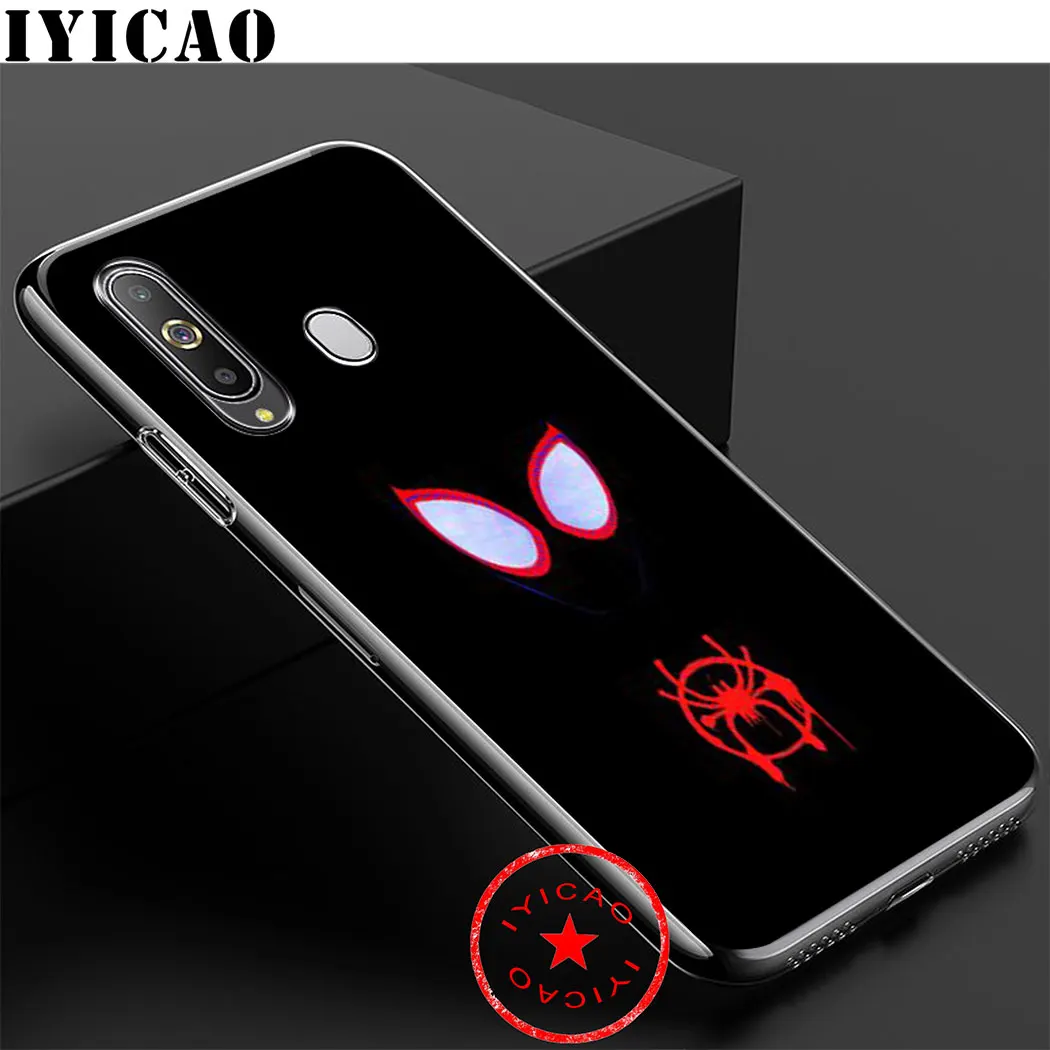 IYICAO Человек-паук с мягкий чехол для samsung Galaxy S10e S10 S9 S8 Note 8 9 10 плюс S6 S7 Edge ТПУ |