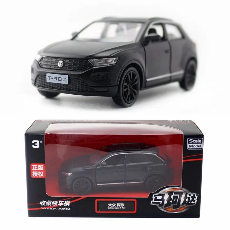 

RMZ City/1:36 Scale Diecast Model/Volkswagen T-Roc/Educational Collection/Pull Back/Doors Openable/Mattle Toy Car/Gift/Box