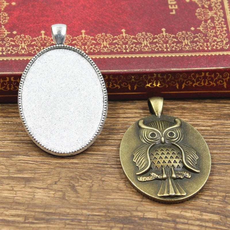 2 шт. подвеска в виде совы 40 х30 мм|Ювелирная фурнитура и компоненты| |