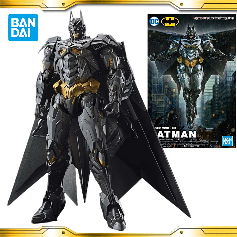 

Original BANDAI Figure-rise Batman Bruce Wayne The Dark Knight nime Action Figures Assemble Collection PVC Model Toys