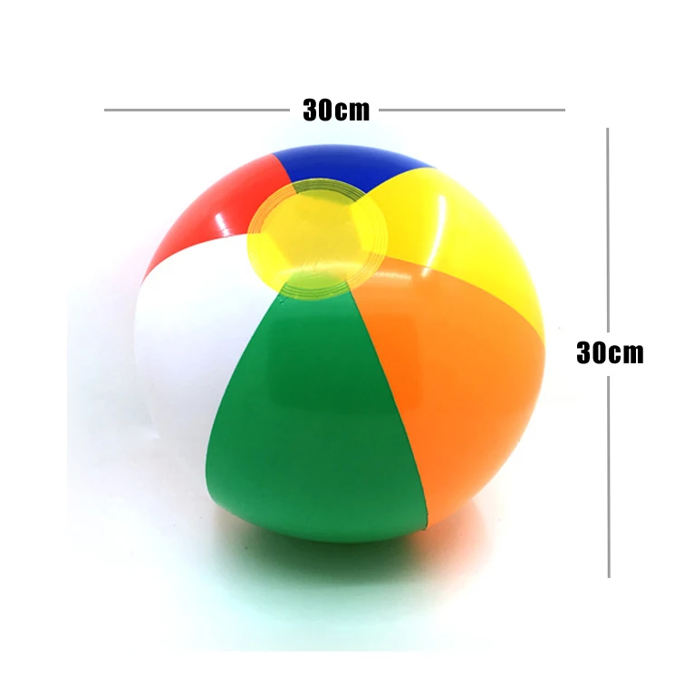 12pcs Rainbow Inflatable Beach Ball Pool Toys Swimming Play Party Water Game Sport Fun for Kids | Игрушки и хобби