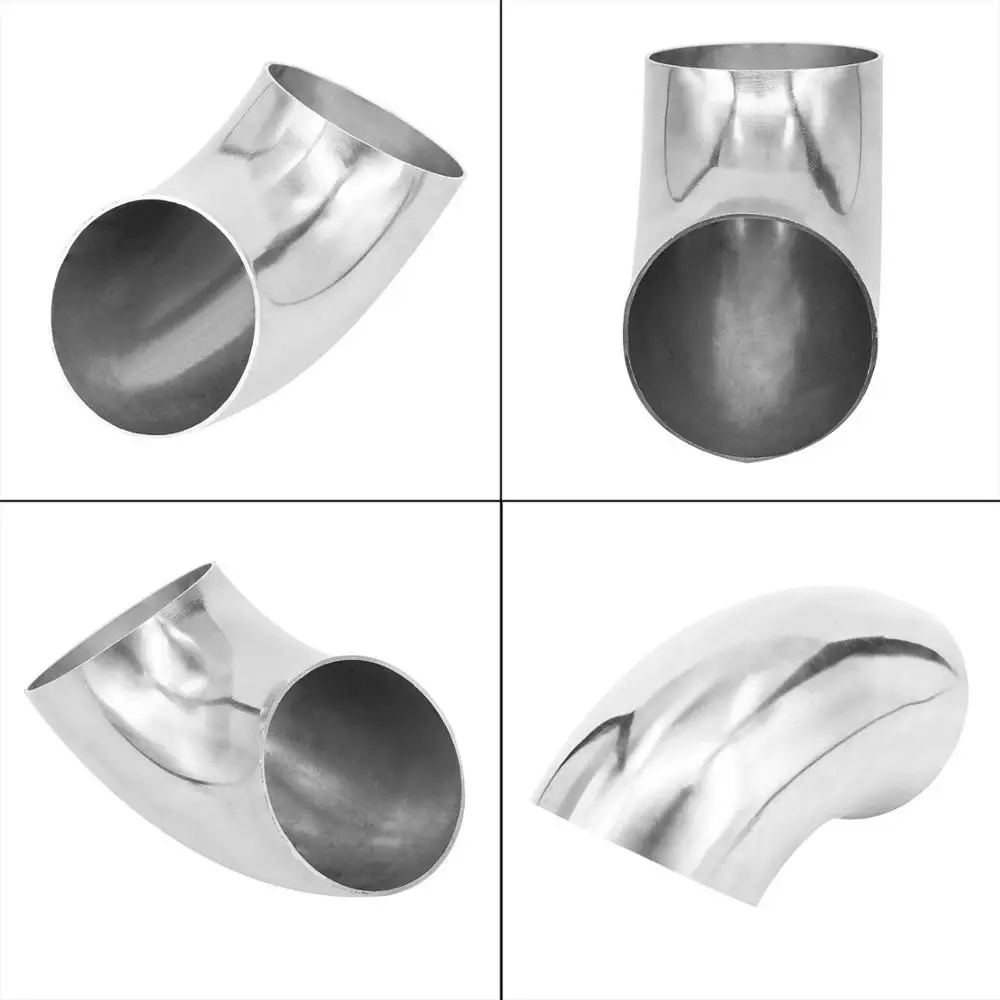 

New Exhaust 2.5" 63mm Stainless Steel Elbow 90°Degree Pipe Tube Bend Mandrel
