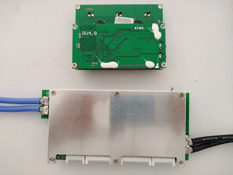 70A 100A 150A 200A 300A Bluetooth Батарея BMS с ЖК-дисплеем 13 S-24 S LiFePo4/10 S-24 S li-ion/15 S-24 S LTO lithium Titanate