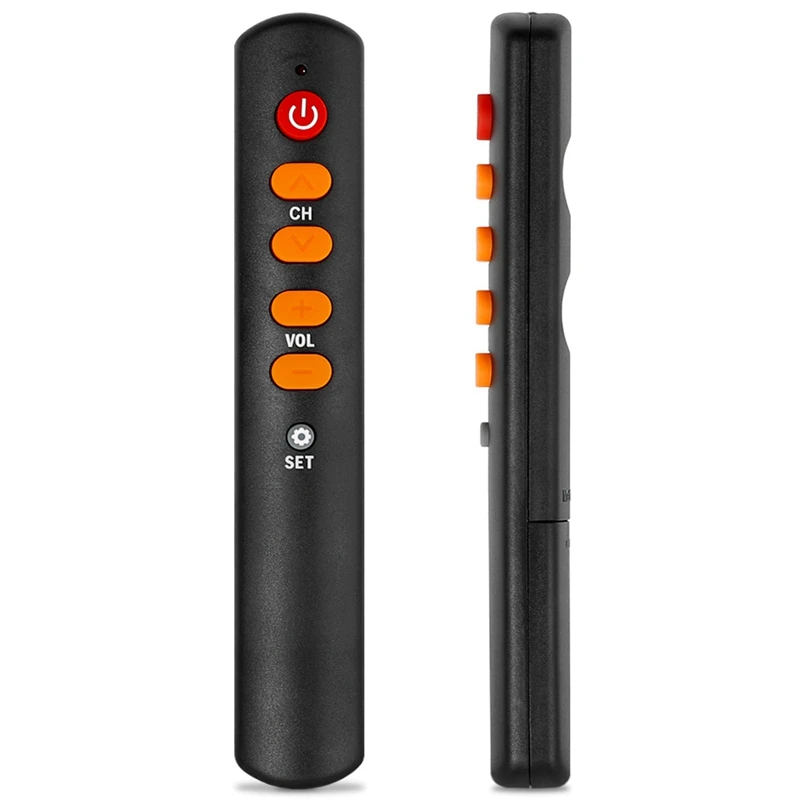 

Universal 6 Key Learning Remote Control Copy Infrared IR with Leather Nubuck Headset Case