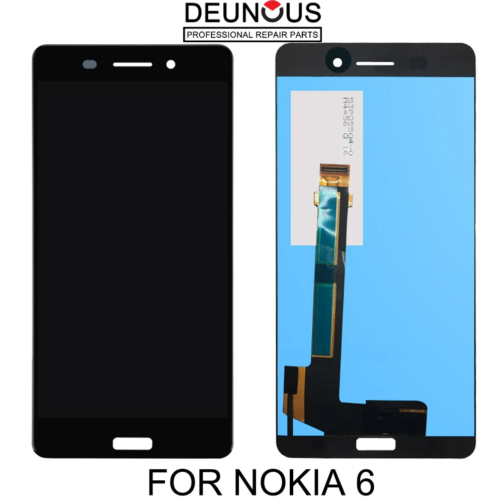 Для Nokia 6 сенсорный экран стеклянная панель дигитайзер ЖК-дисплей в сборе для TA-1021 TA-1033 TA-1025 ЖК-дисплей