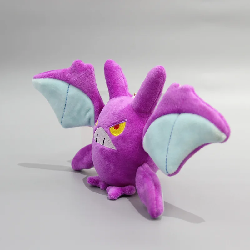 TAKARA TOMY Покемон милые персонажи аниме Zubat Crobat Мягкие плюшевые игрушки покемон плюшевые куклы игрушки Изысканные Подарки для детей