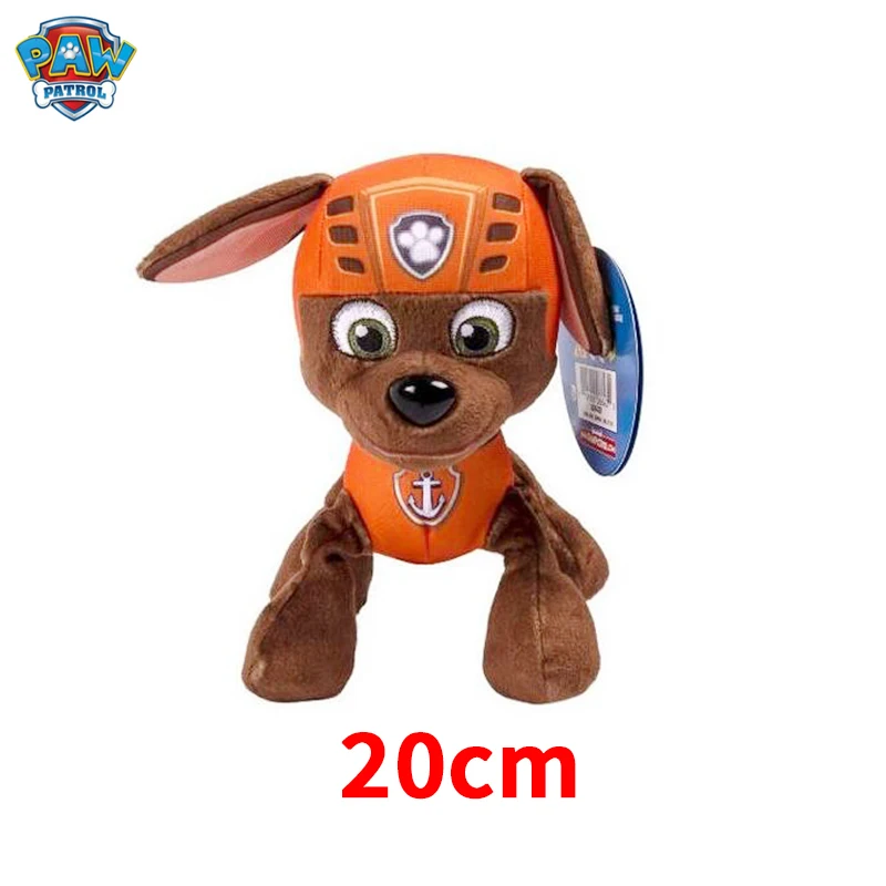 20cm 5 Щенячий патруль собака плюшевые Мультяшные милые игрушки мягкие хлопковые заполненные Короткие Плюшевые собаки погоня Marshall 6 стиль детские плюшевые игрушки куклы - Цвет: 20cm 5