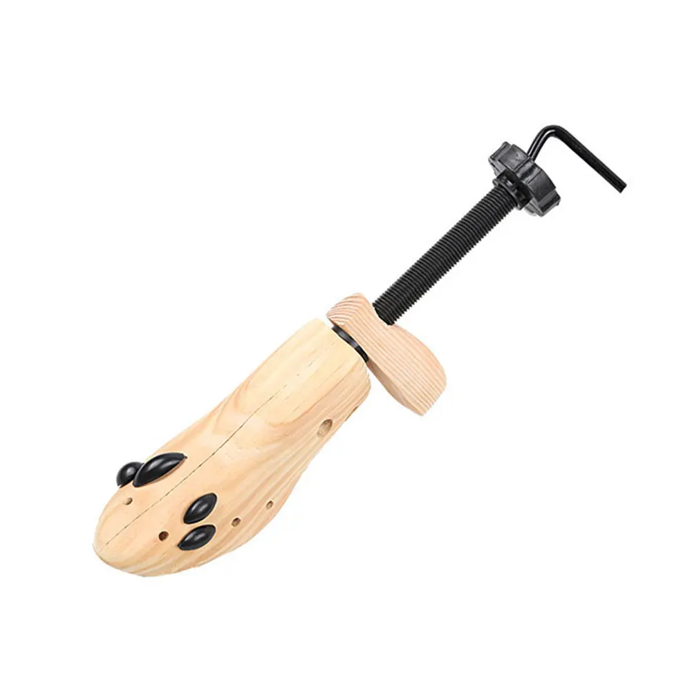 

Women Men Adjustable Anti Wrinkle Two Way Boots Expander Shaper Bunion High Heels Wooden Keeper Support Shoe Stretcher Holder