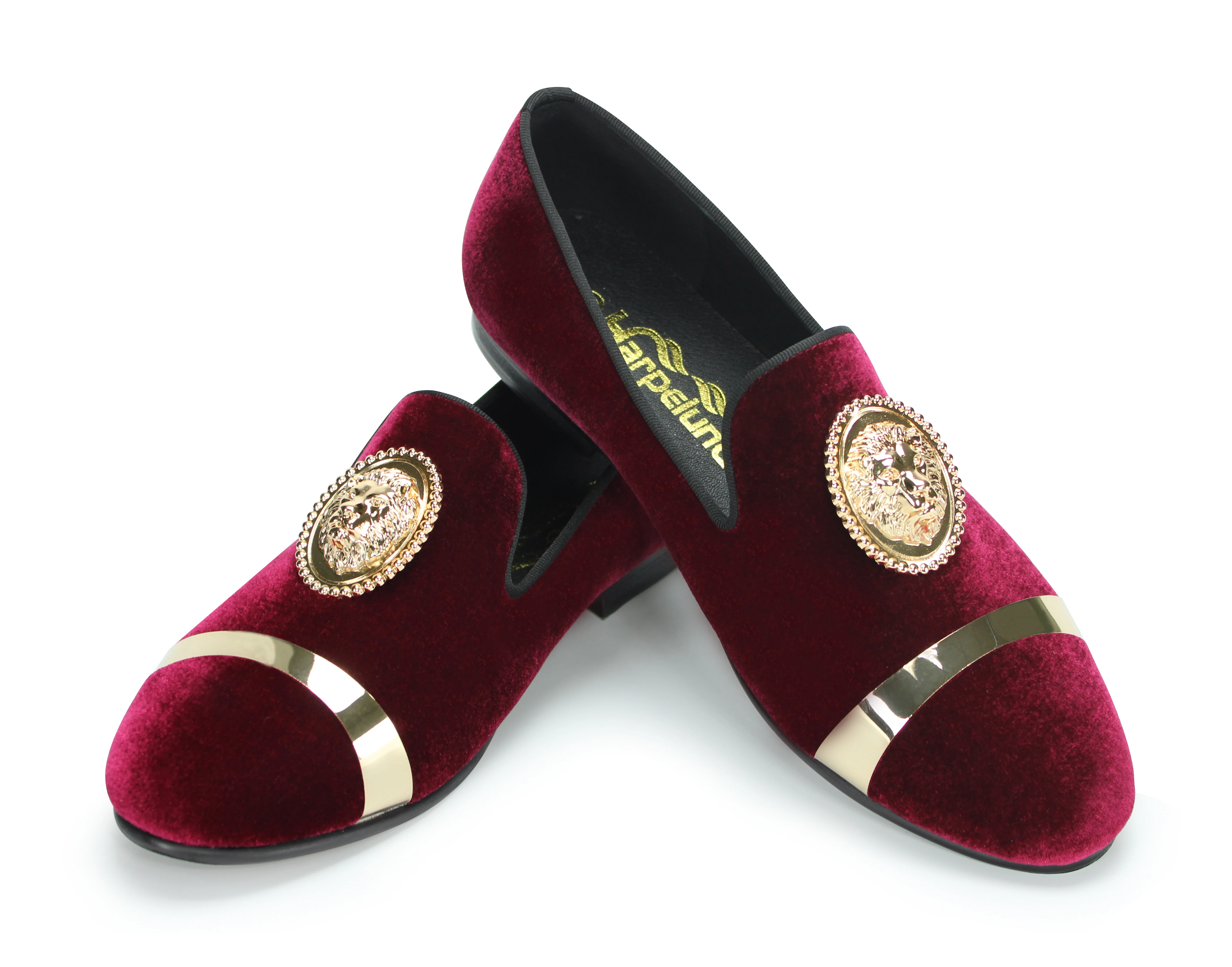 Мужские черные бархатные лоферы с пряжкой в виде животного свадебные туфли