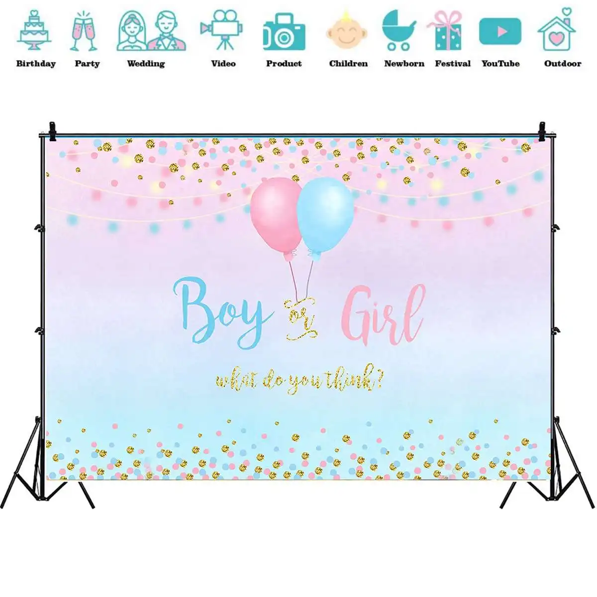 

Пол, Покупаете ли вы для мальчика или для девочки вечерние украшения баннер фон для фотосъемки с блестками фон для фотосъемки фон для фотосе...