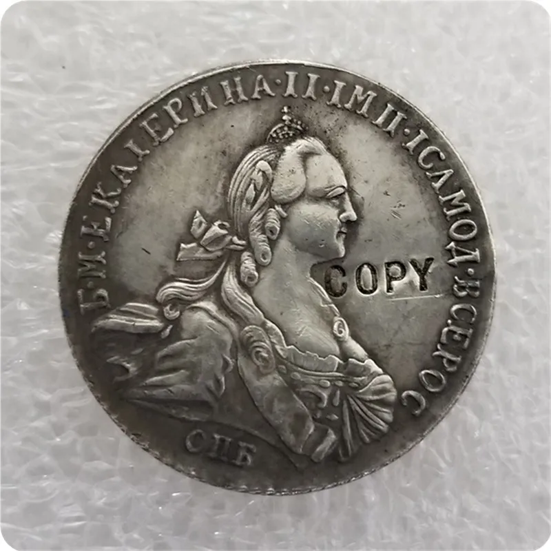 Юбилейные монеты копия российских 20 копеек Тип № 2 1764|Безвалютные монеты| |