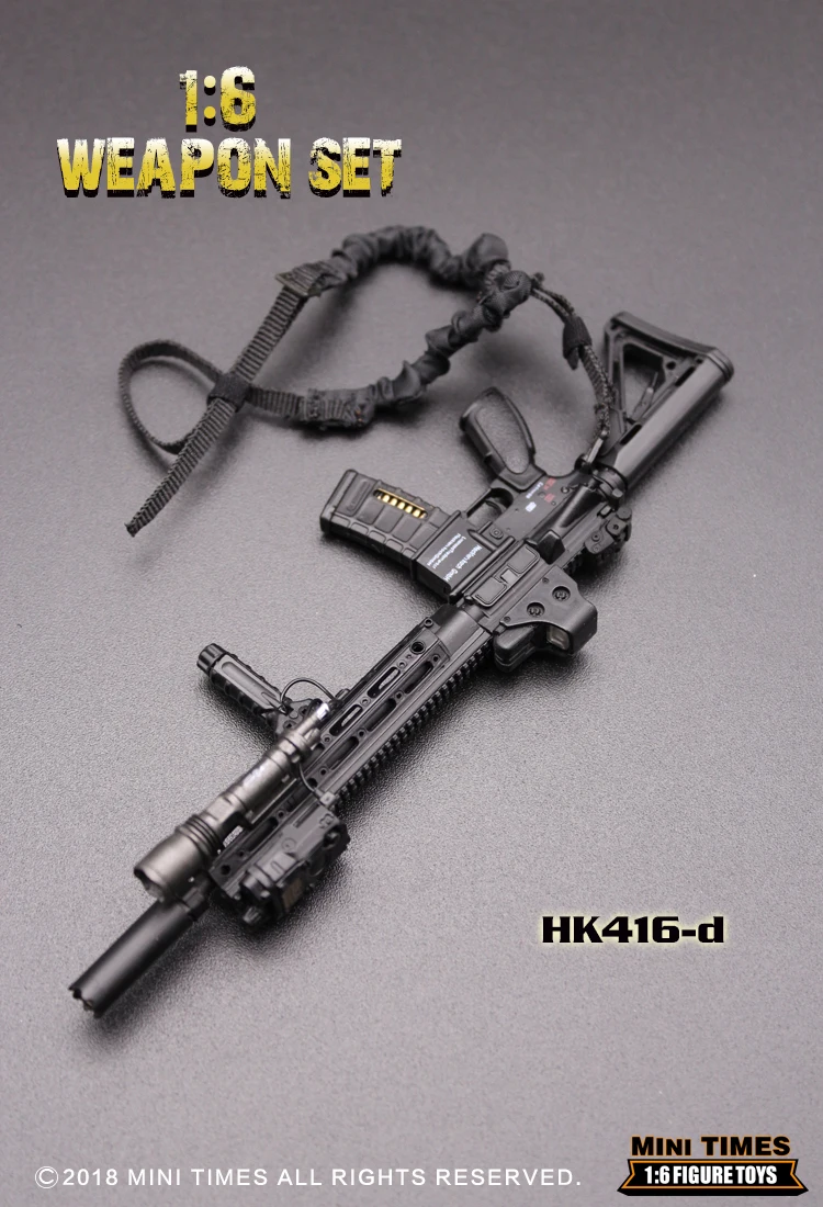 1/6 весы мини-игрушки 1/6 HK416 серии M4 винтовка оружие Модель игрушки для 1" фигурки аксессуары коллекции игрушки