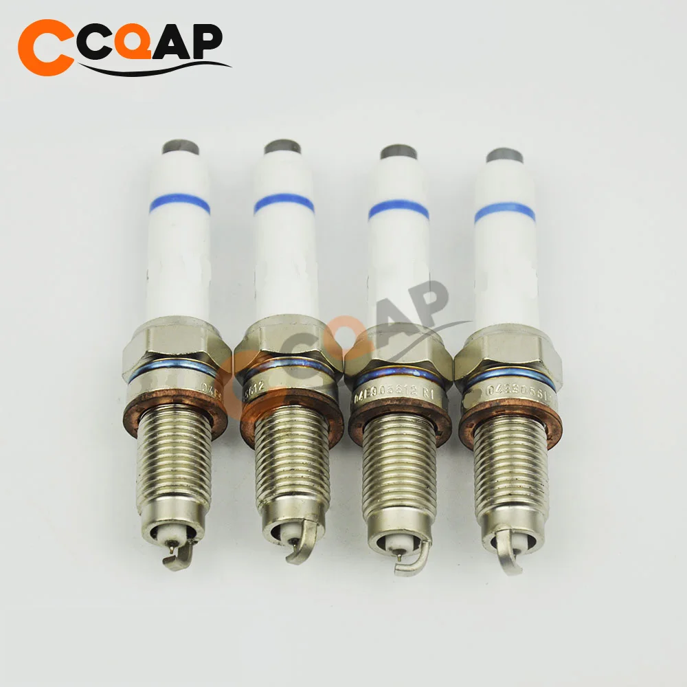 4x 04E905612 04E 905 612 иридиевая Свеча зажигания для A3 Sportback e tron 1 4 л 04E905612C 04E905612E|Свечи и