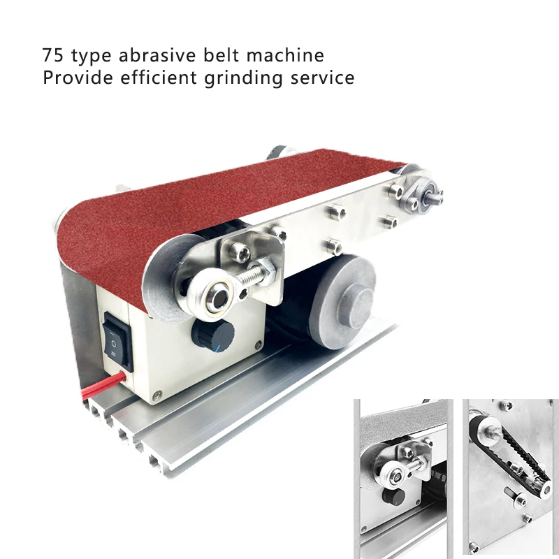 Настольный многофункциональный пояс станок для заточки ножей миниатюрный