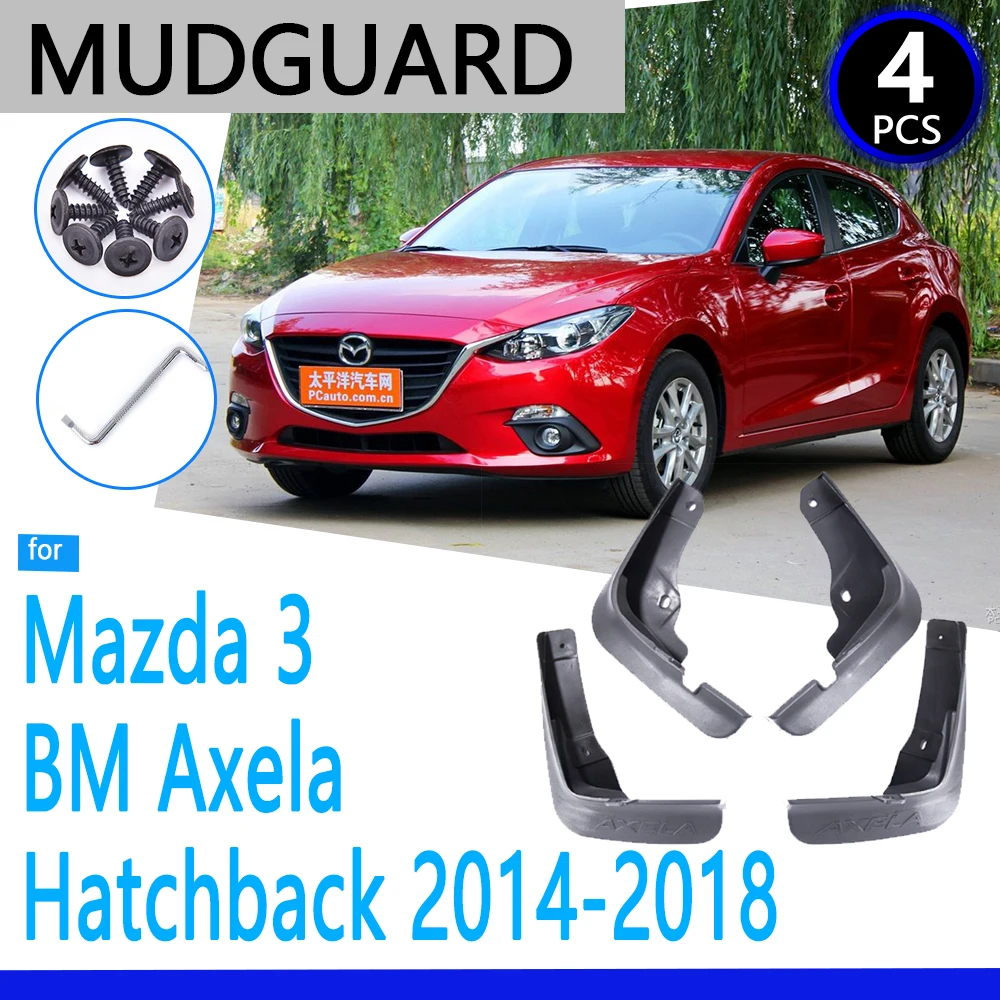 Крылья подходят для Mazda 3 BM Axela хэтчбек 2014 2015 2016 2017 2018 автомобильные аксессуары