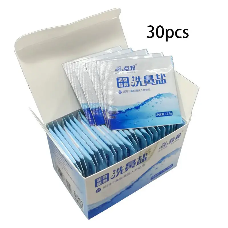 30 Bag/Box носовые краску Смешайте соль изделие не вызывает аллергии рельеф для