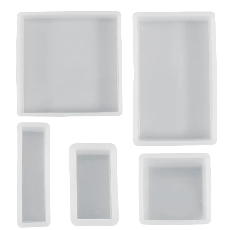 

Diy Square Rectangle Epoxy Resin Mold For Casting Real Dried Plants Flowers Insect Specimen Silicone Molds Jewelry Crafts Making
