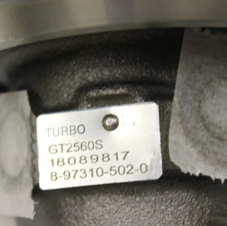 Турбокомпрессор 05 07 Isuzu NPR 4HK1 5.2L Turbo Diesel с механическим приводом|Турбонагнетатели