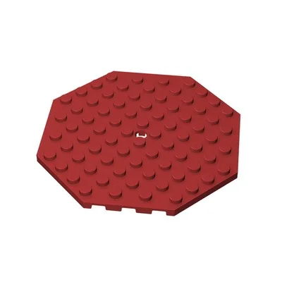 

Building streetscape DIY building block accessories moc-89523 octagonal 10x10 base plate children's toy parts ev3