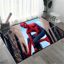Disney spiderman bebê playmat área tapetes tapete para sala de estar antiderrapante esteira de cozinha tapetes de assoalho decoração de casa (3)