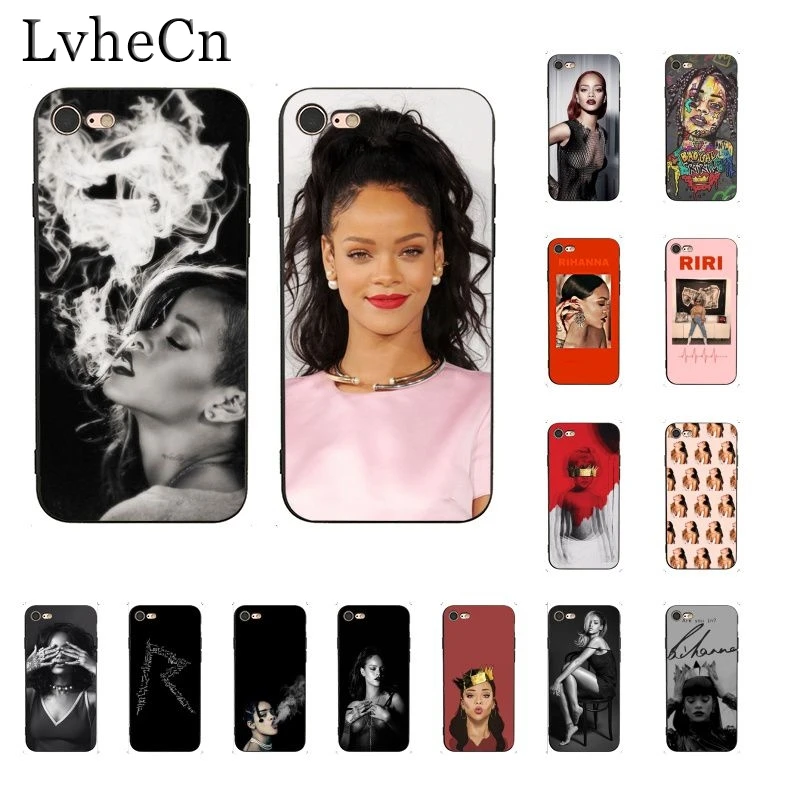 LvheCn Robyn Rihanna Fenty чехол для телефона iphone 11 Pro 11Pro Max 8 7 6 6S Plus X XS MAX 5 5S SE XR| |