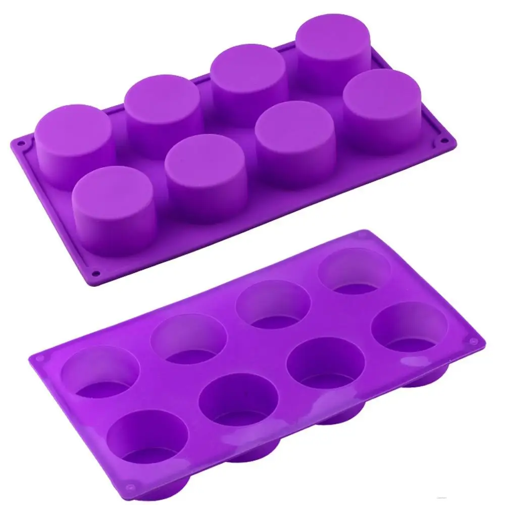 

Silicone Pudding Mold Cake Pastry Baking Round Jelly Gummy Soap Mini Muffin Mousse Cake Decoration Tools Bread Biscuit Mould