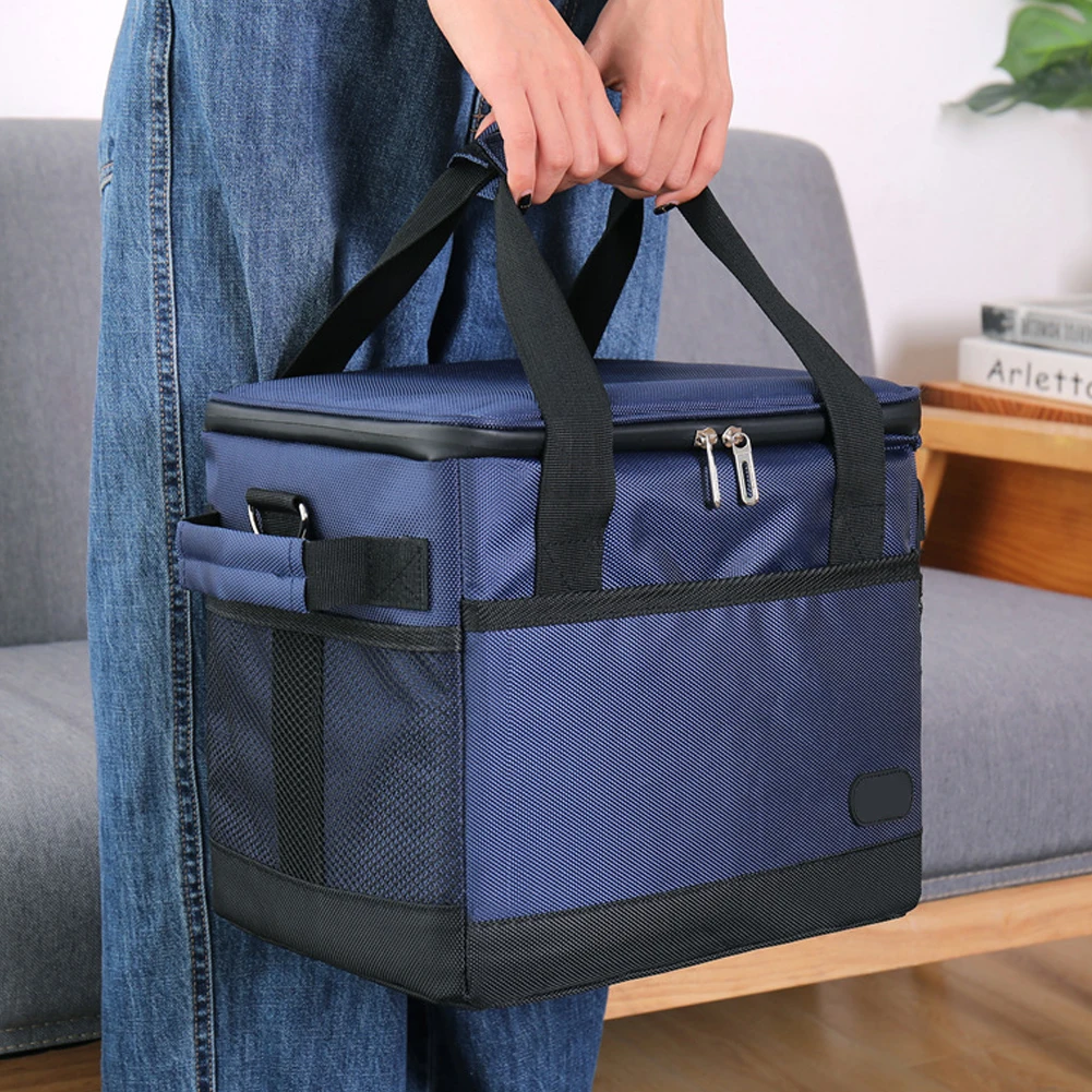 

10L Insulated Cooler Bag Portable Thermal Picnic Lunch Storage Box Camping Food Container Ice Pack Insulated Thermo Refrigerator