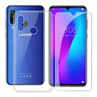 Для Doogee N20 Мягкий Чехол Для Doogee N20 Pro защитная пленка из закаленного стекла класса люкс мягкий ТПУ чехол для телефона чехол с защитным закаленным стеклом Для Doogee N20