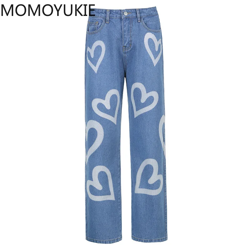 Женские джинсы с широкими штанинами винтажные длинные ковбойские брюки