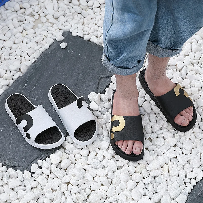 Мужские домашние тапочки всесезонные на толстой нескользящей мягкой подошве с