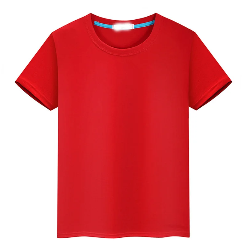 

Summer Fashion Clothes 2021 New Solid Color Comfortable High Quality Cotton Casual Men Women Tops