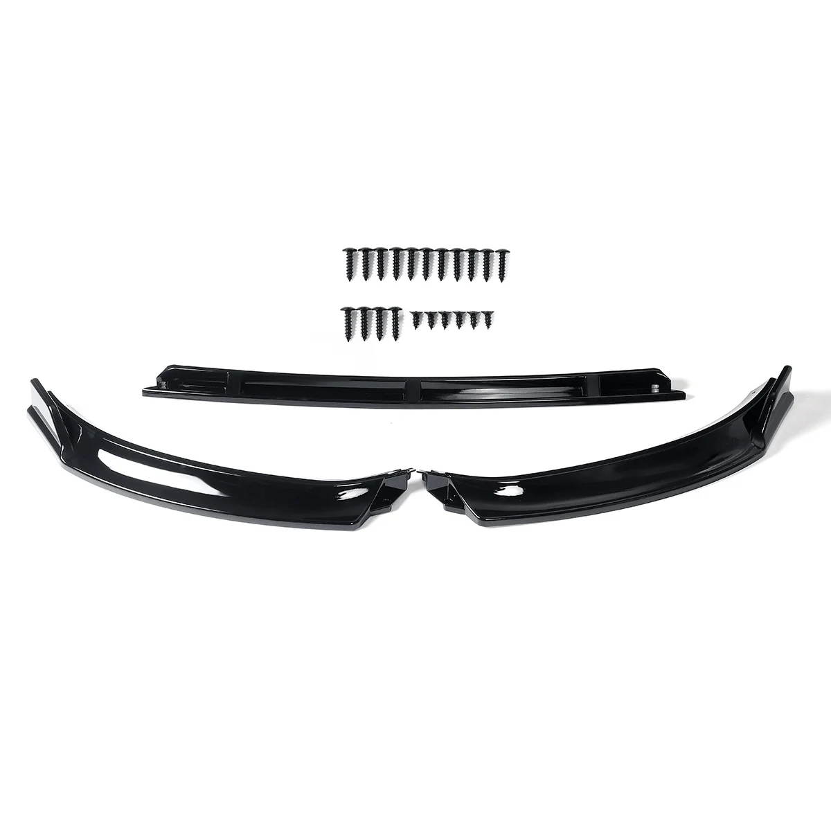 3Pcs Glossy Black Car Front Bumper Lip Splitter Spoiler Diffuser Deflector Lips For VW Golf MK7 2014-2017 | Автомобили и