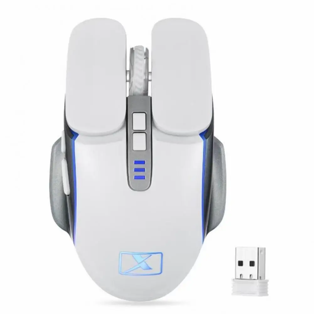 

M215 6 Buttons 2.4GHz Wireless Rechargeable Mechanical Mouse Computer Accessory