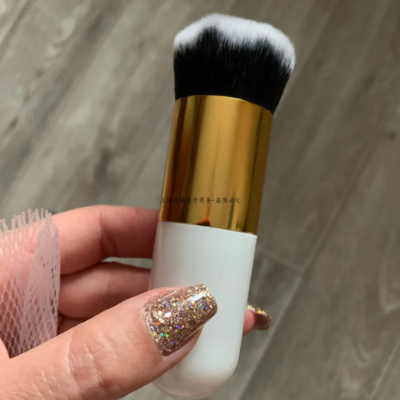 Профессиональная Кисть Chubby Pier для основы 6 цветов макияжа кисти с плоским кремом