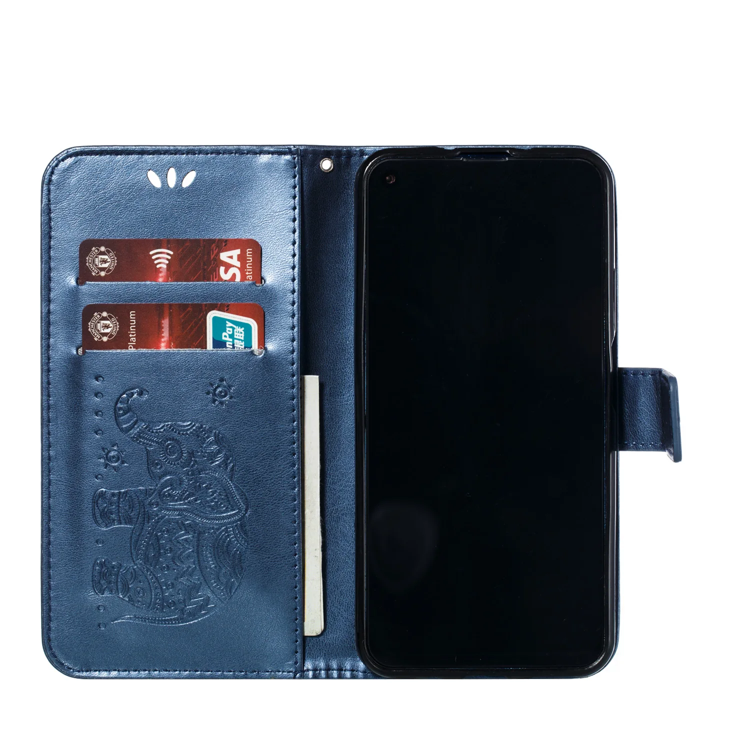 Nova 5T Чехол С Рисунком Слона из искусственной кожи флип-чехол для huawei Honor 20 Honor20 Pro