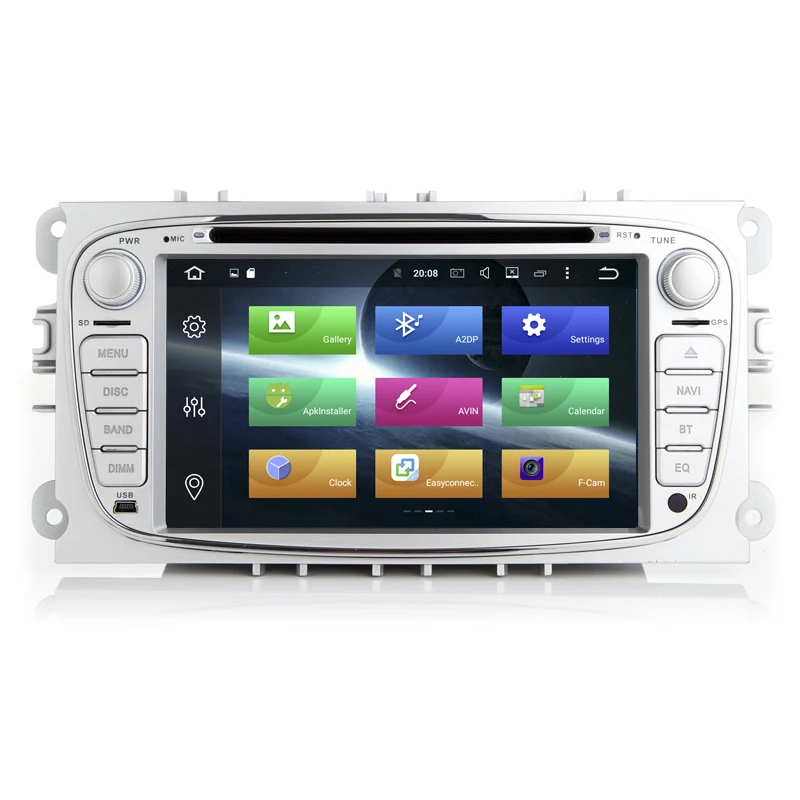 Автомобильный DVD плеер PX5 Восьмиядерный процессор Android 10 0 2 din gps для FORD FOCUS Mondeo S MAX