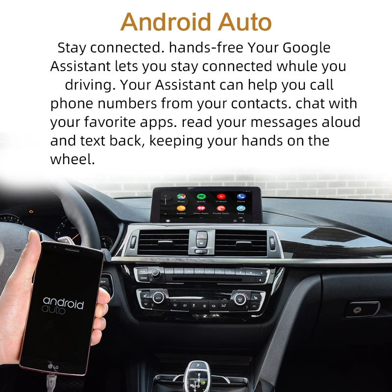 Sinairyu WIFI беспроводной Apple Carplay Car Play для BMW X3 X4 X5 X6 EVO F06 F12 F15 F30 F85 Android зеркало с