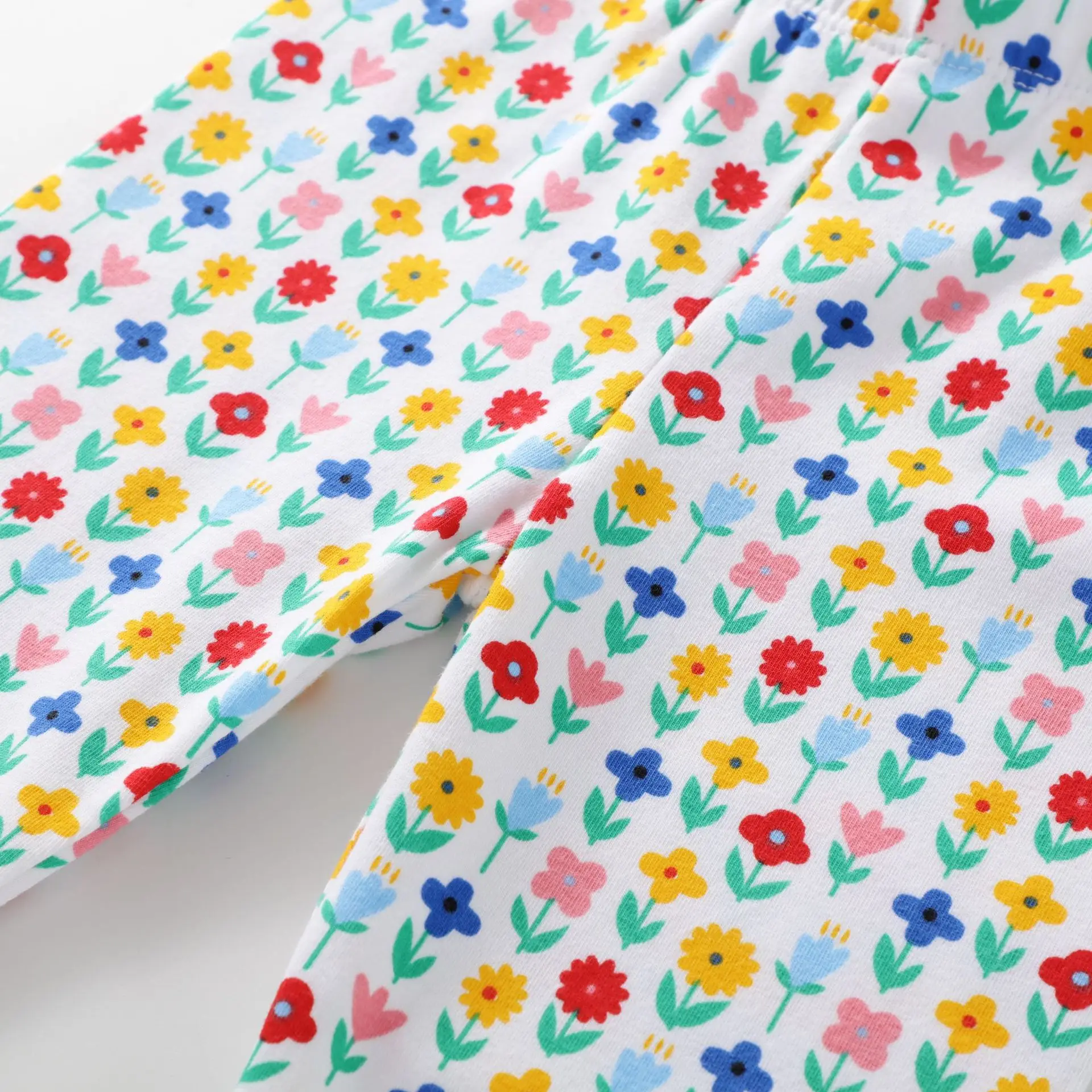 

Girls' tight pants cotton baby pants brand children's tights girls' pants tight printed flower pattern children's tights 1163