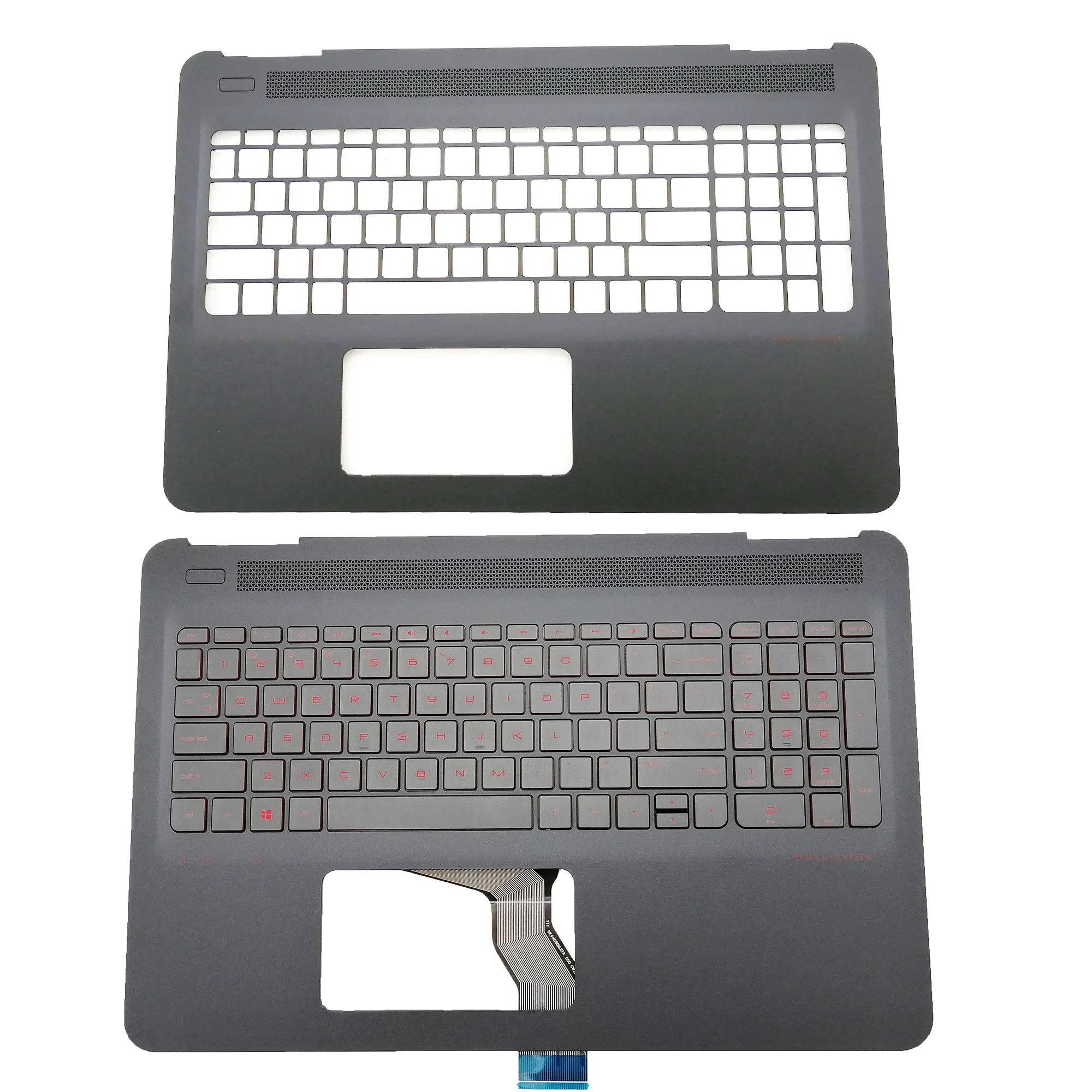 New Laptop Case For HP OMEN 15-AX 15-DP TPN-Q173 G35 Laptop Palmrest with keyboard 905118-001 859735-001