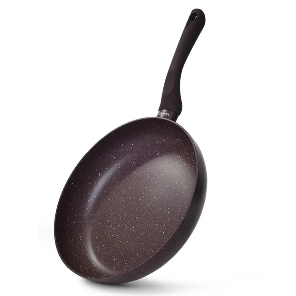 Фиссман 20 28 см сковорода с мхами камень антипригарное покрытие кованая